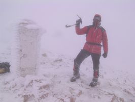 En la cima de La Sagra