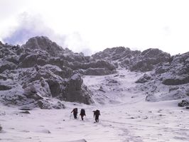 Llegando al inicio de la Pingüino