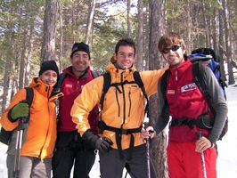 Tibisay, Raúl, José Antonio y Joserra