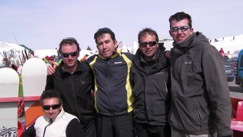 Rafa, Carlos, Javi, Jesús y Sergio