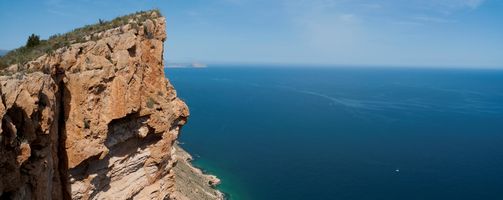 El Mar Mediterráneo desde Sierra Helada