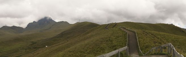 Panorama del Rucu Pichincha