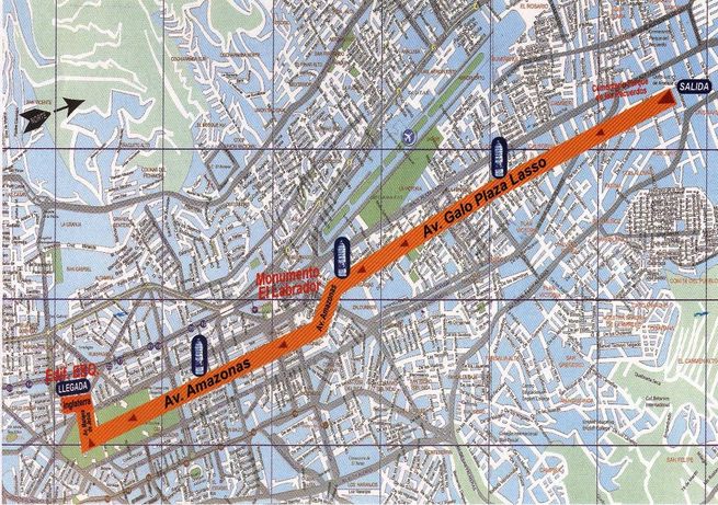 Recorrido de la carrera
