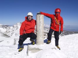 En la cima del Veleta a 3.398 m