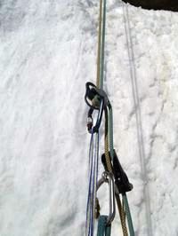 Equipo para el descenso del rápel, reverso y shunt