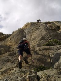Inicio de la vía ferrata