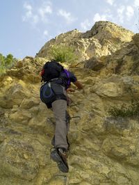 Gerard en las primeras subidas