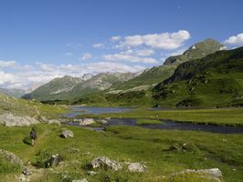 Cerca de la presa de Oulettes d'Ossoue