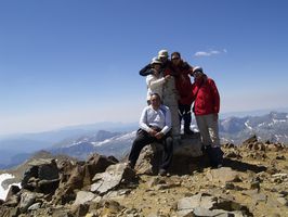 En la cima del Vignemale