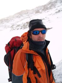 Subiendo al Aneto en los Pirineos (Huesca)