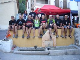 Con los amigos en el Trail Botamargues