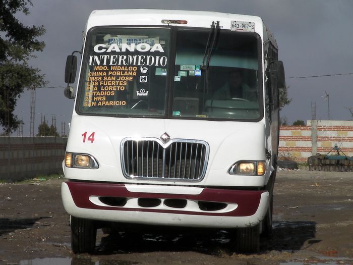 Autobús Puebla - San Miguel Canoa