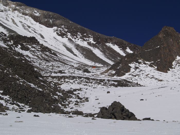 Ya muy cerca del albergue Fausto González Gomar