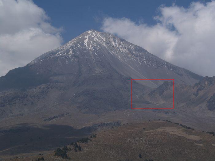 Cara suroeste del Pico de Orizaba