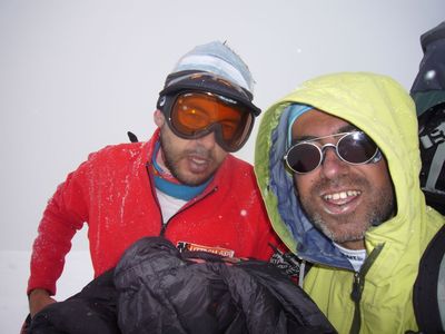 A 6.500 m, entre el C2 y el C3