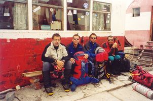 Tras bajar del Elbrus (C�ucaso, Rusia)