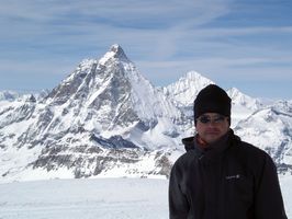 Frente al Matterhorn (Italia)